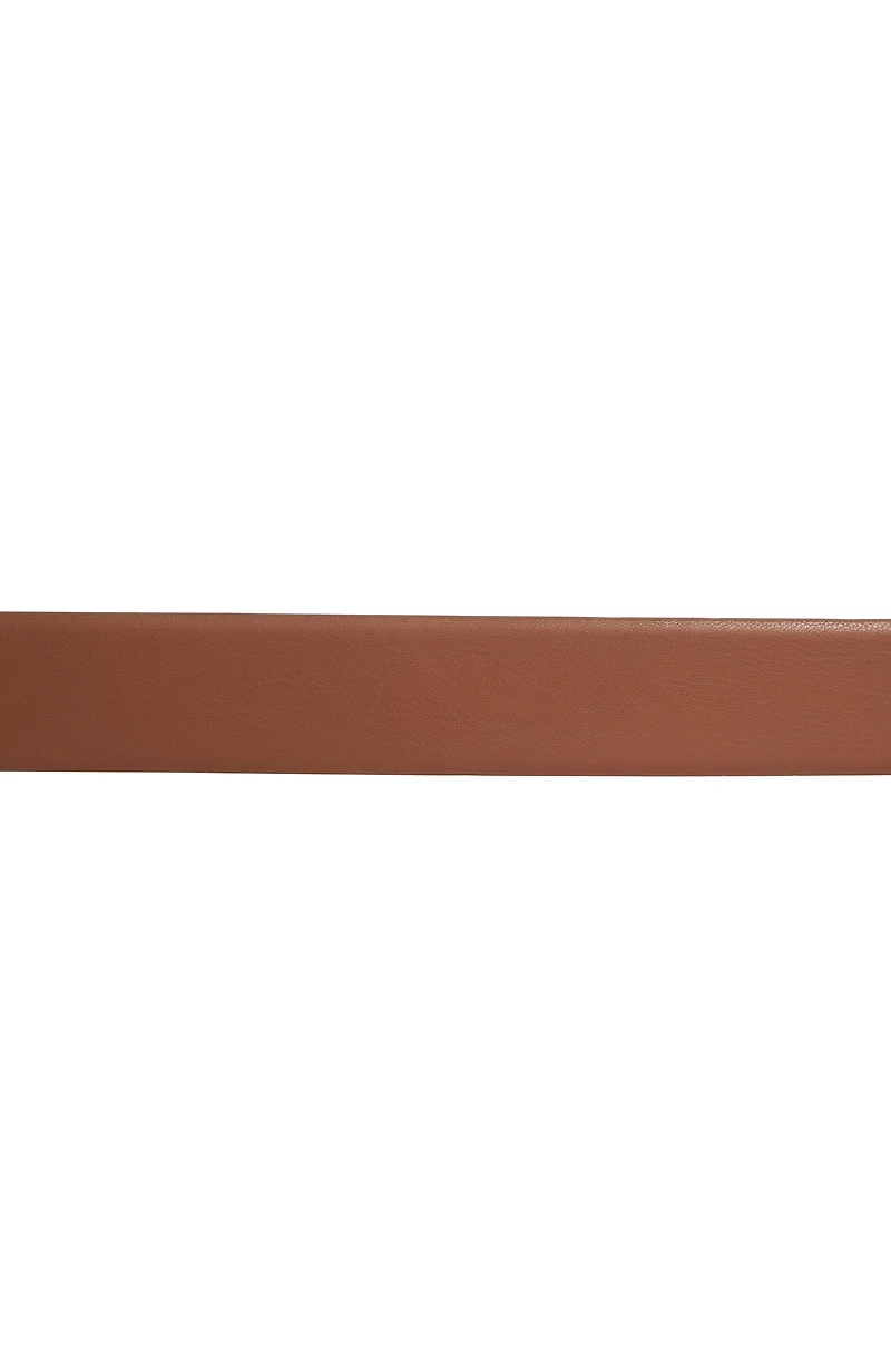 Sculptural Buckle Belt