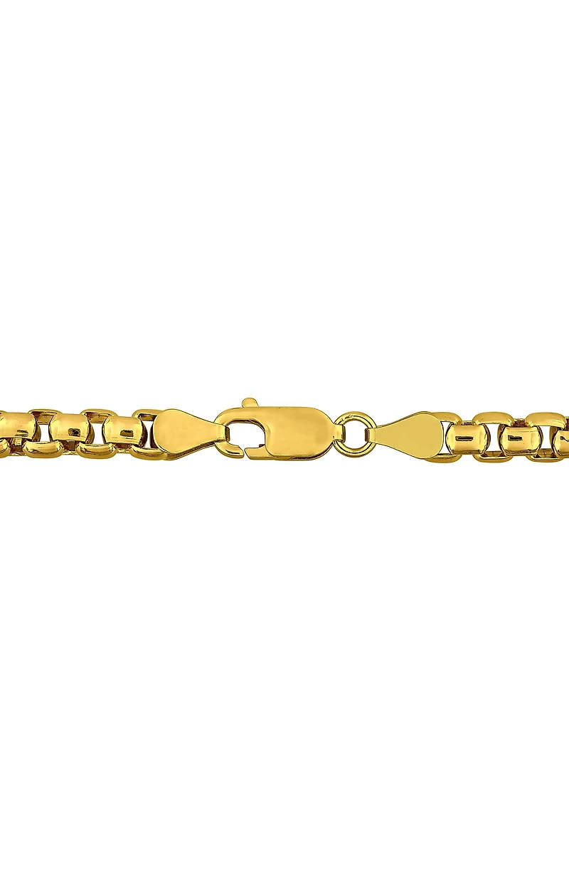 Box Link Chain Bracelet