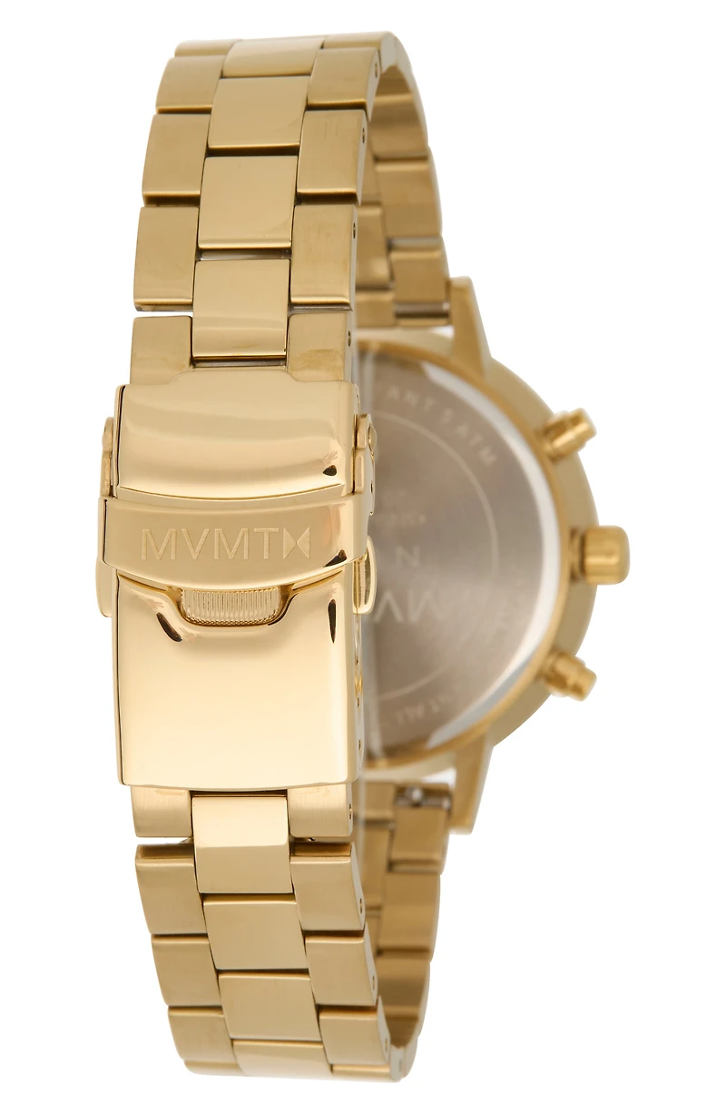 Nova Crystal Chronograph Bracelet Watch, 38mm