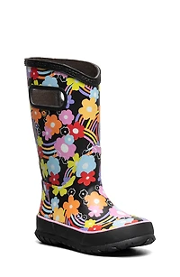 Kids' Rainbow Flower Rain Boot