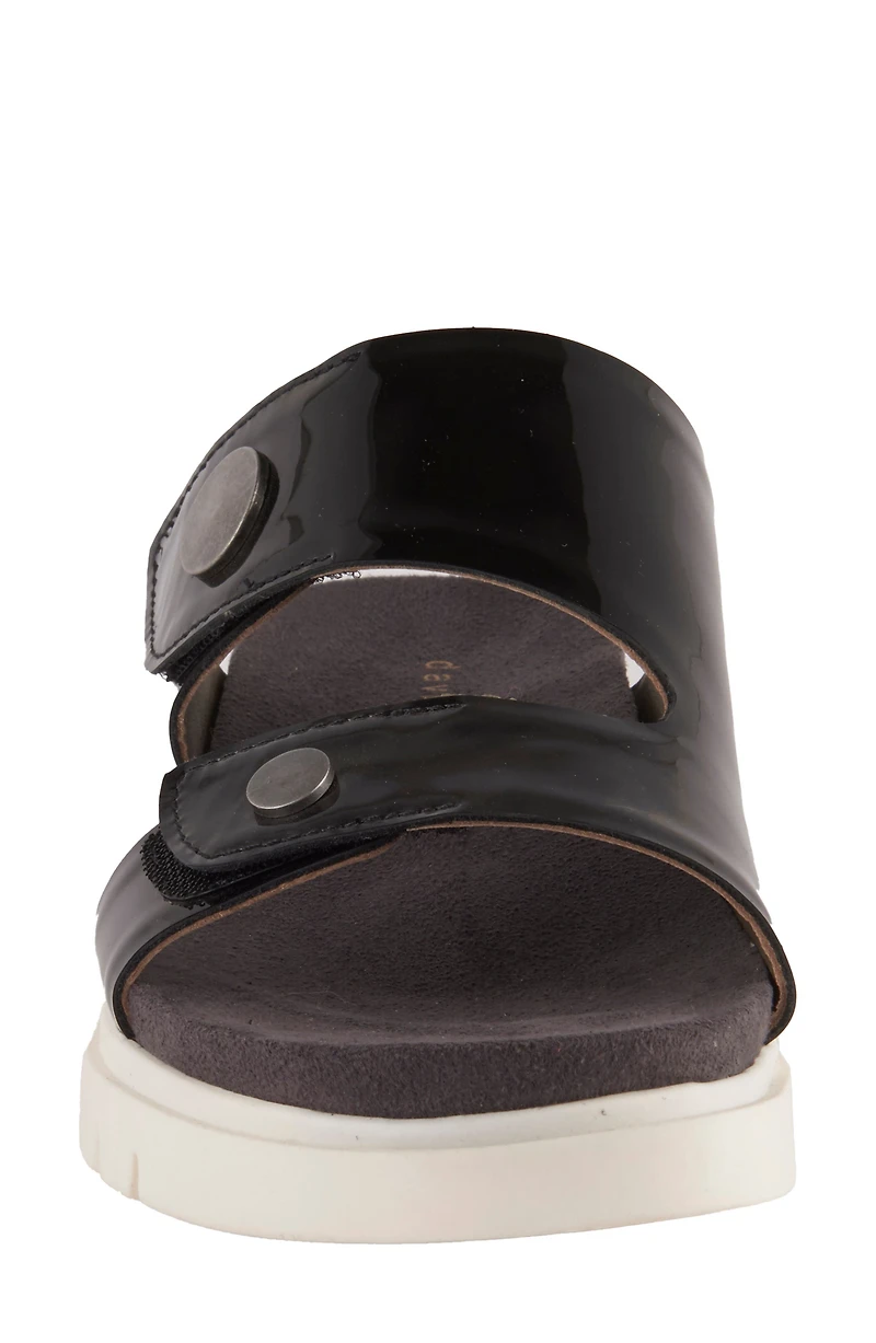 Elena Wedge Slide Sandal
