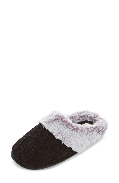 Faux Shearling Lined Slipper