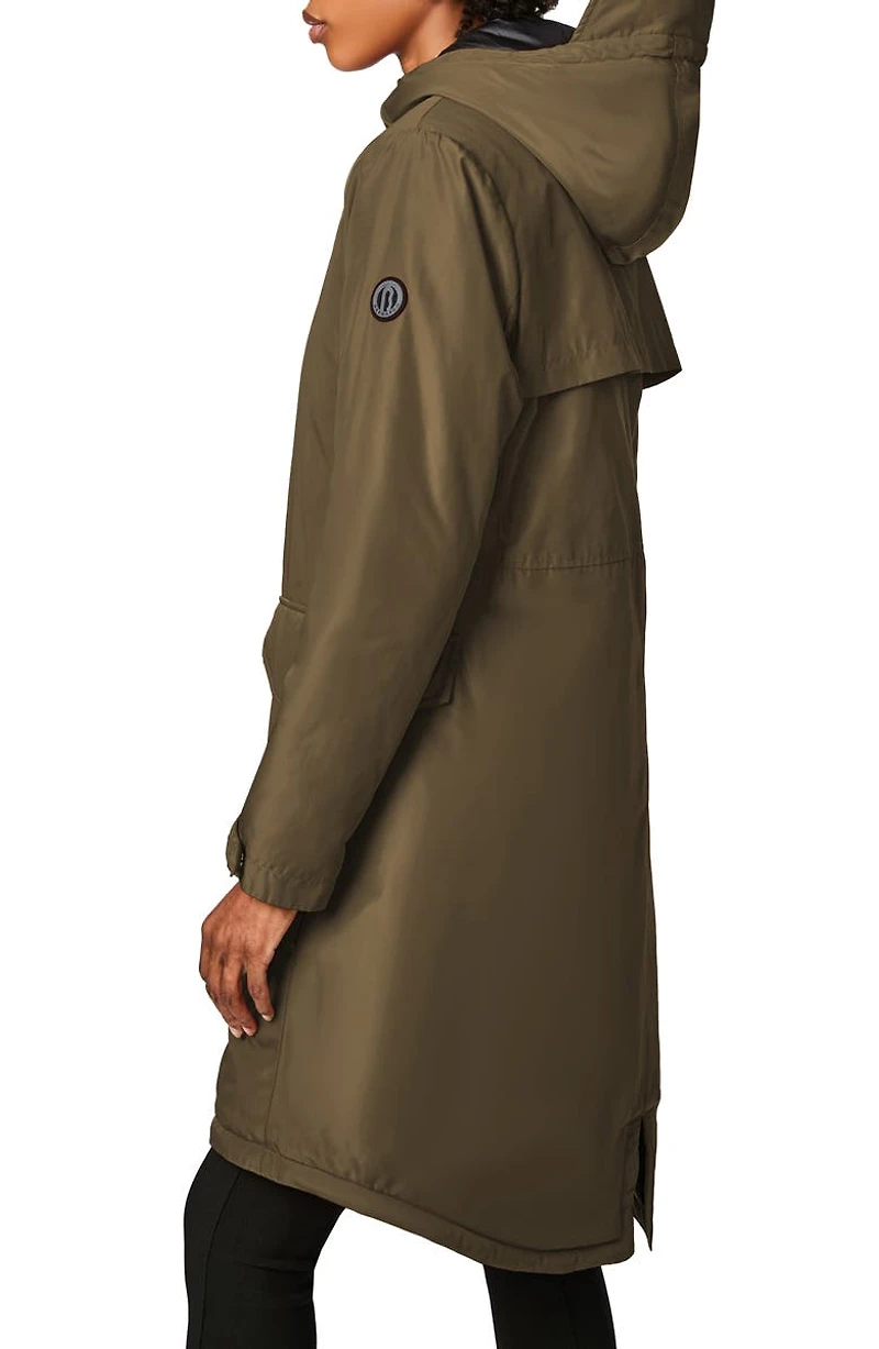 Insulated Hooded Raincoat