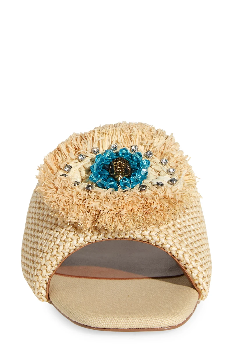 Eye Woven Slide Sandal