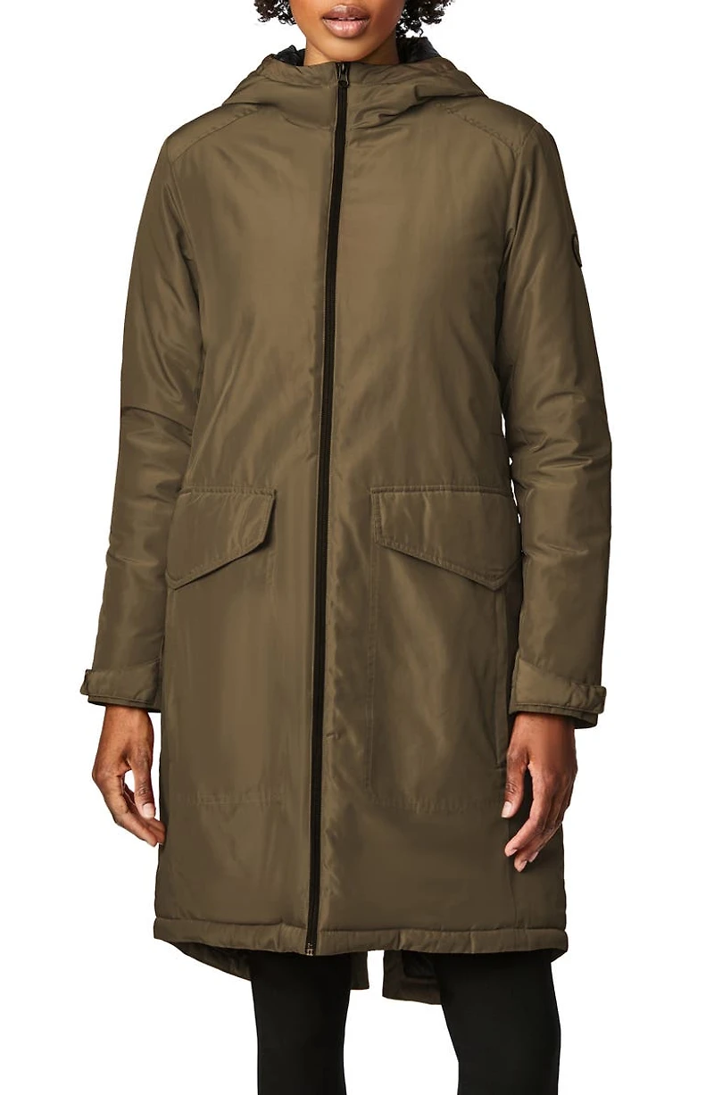 Insulated Hooded Raincoat