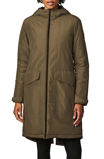 Insulated Hooded Raincoat