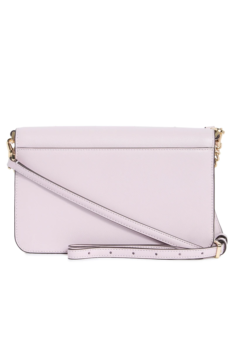 madison studded faux pearl crossbody bag