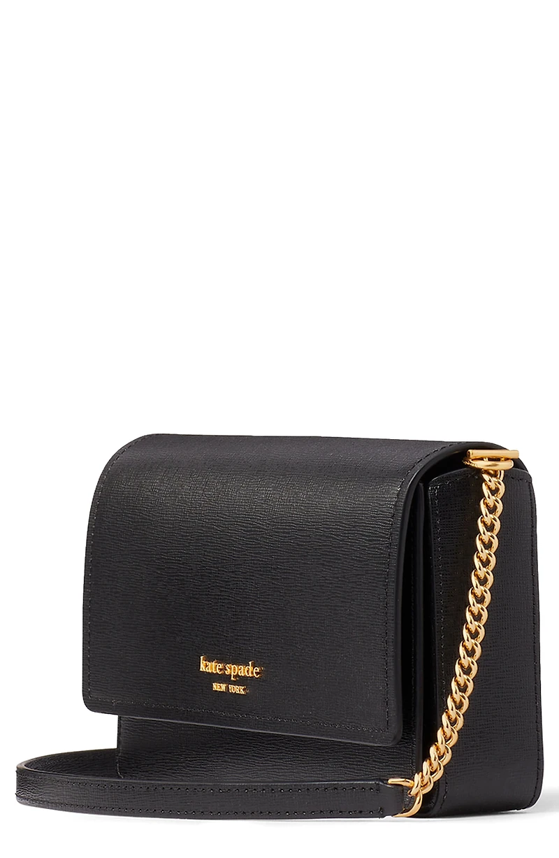 morgan leather wallet on a chain