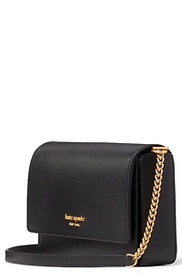 morgan leather wallet on a chain