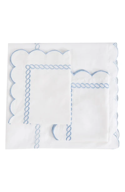 Scallop Rope Duvet & Sham Set