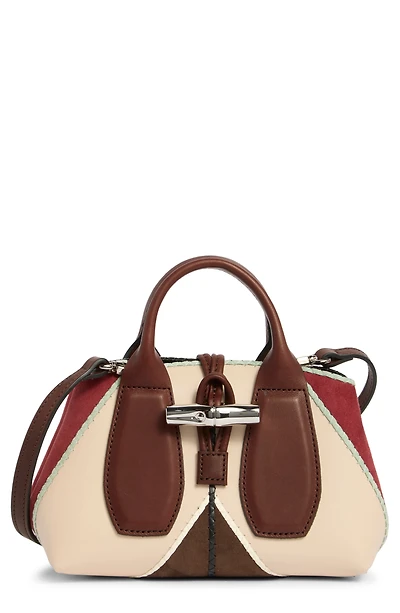 Roseau Extra Small Top Handle Crossbody Bag