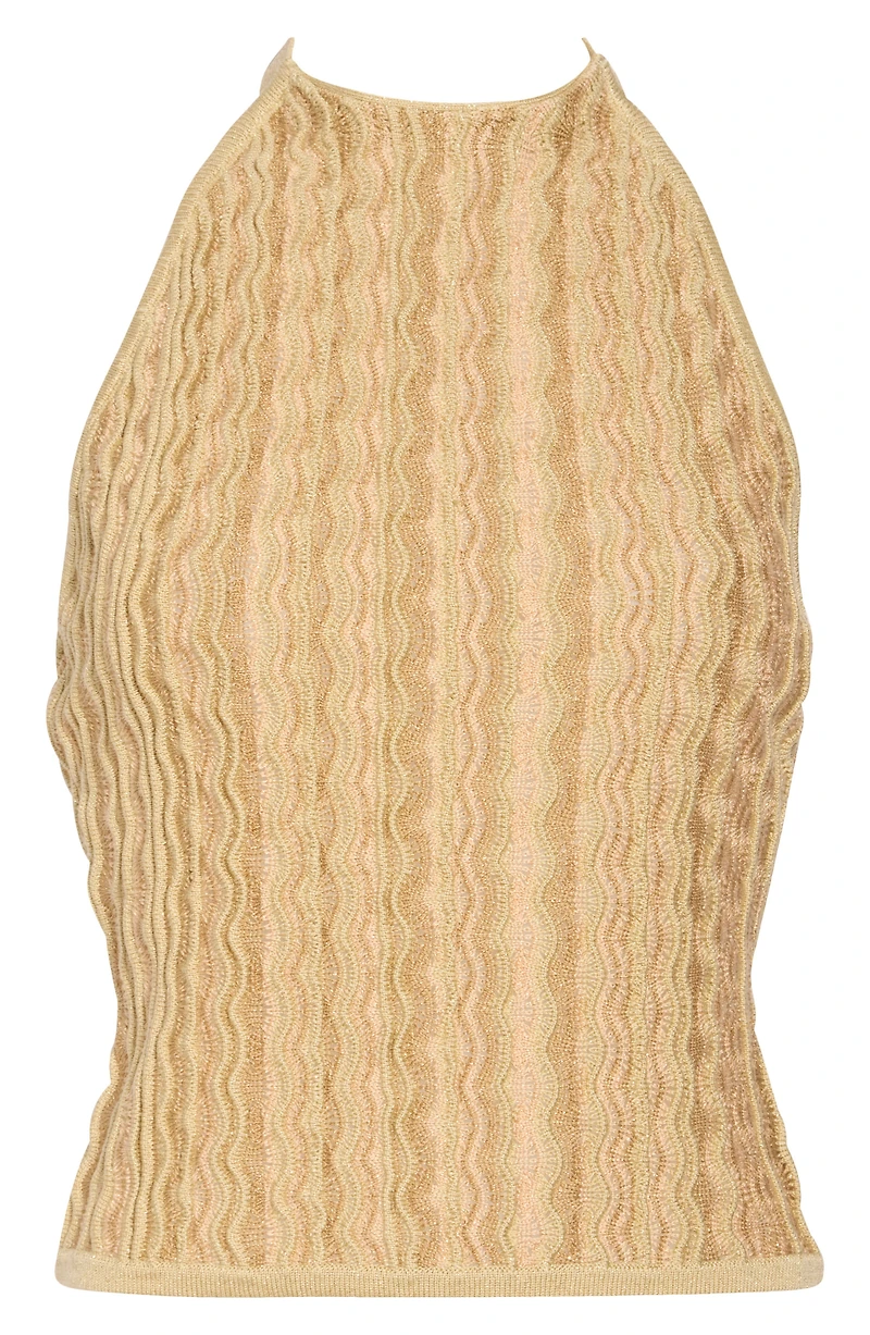 Aalia Knit Halter Top