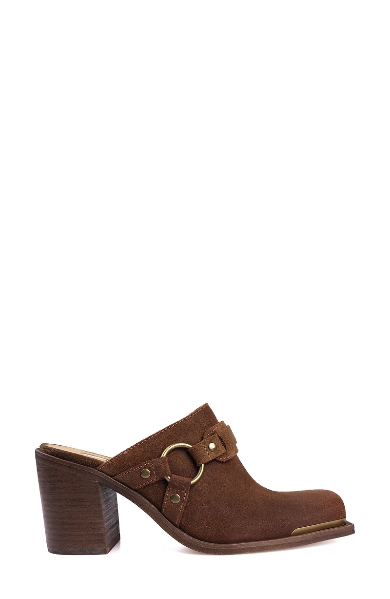 Bretti Block Heel Mule