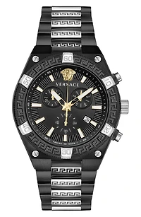 V-Sporty Greca Two-Tone Bracelet Watch, 46mm