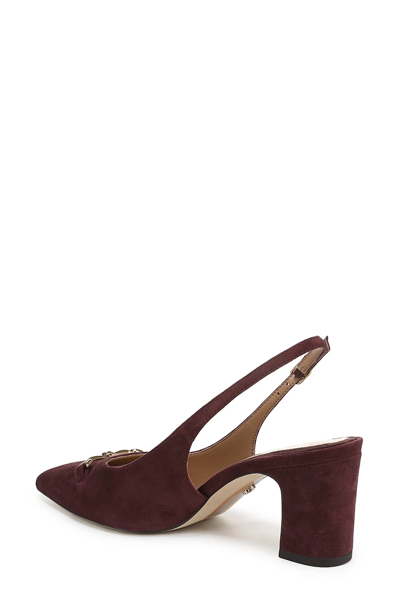 Waller Pointed Toe Slingback Pump