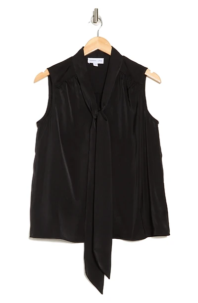 Tie Front Sleeveless Top