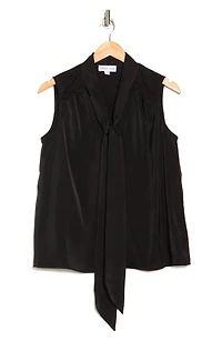Tie Front Sleeveless Top