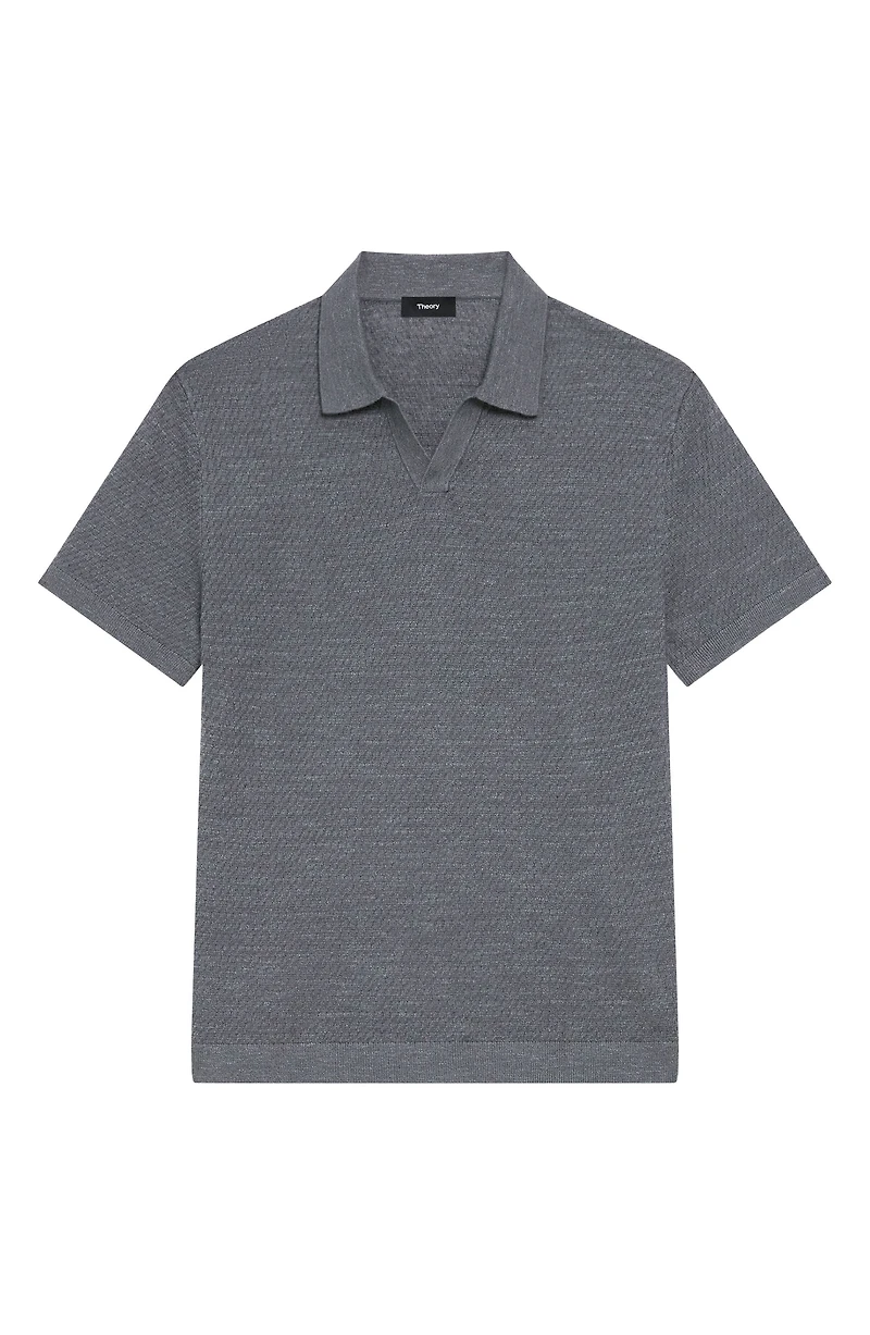 Brenan Linen Blend Polo