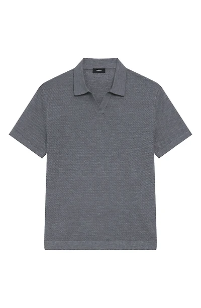 Brenan Linen Blend Polo