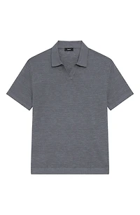 Brenan Linen Blend Polo