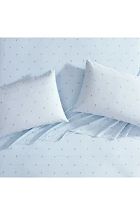 Turtle Gingham 3-Piece Cotton Sheet Set