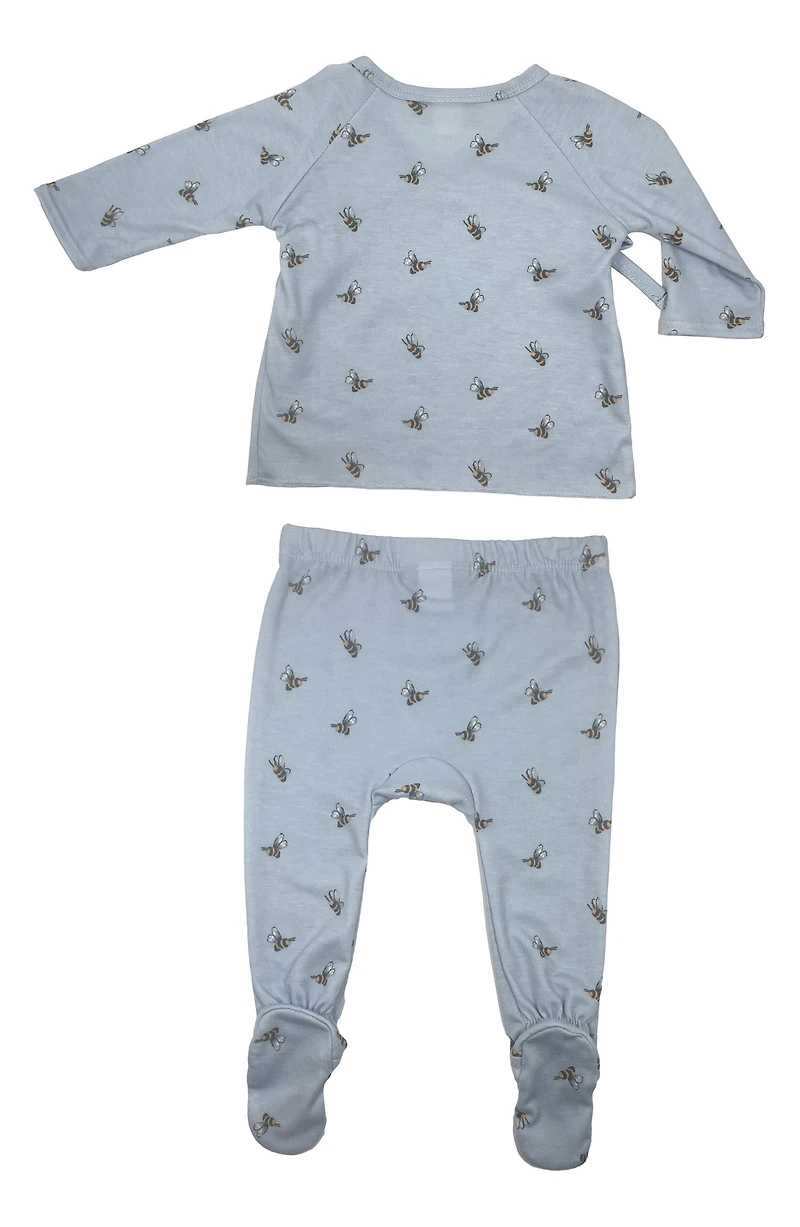 4-Piece Bumble Bee Layette Set