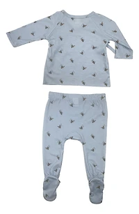 4-Piece Bumble Bee Layette Set