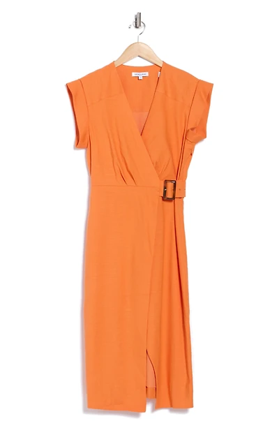 Octavia Faux Wrap Dress