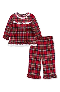 Plaid Two-Piece Pajamas