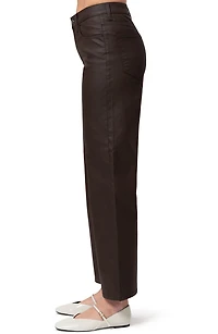 Alena Coated Wide Leg Jeans