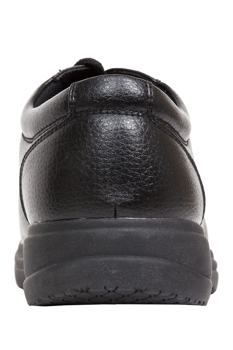 Service Faux Leather Derby - Wide Width Available
