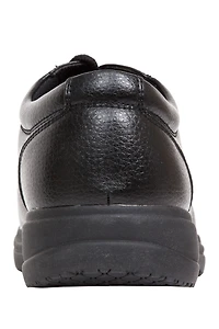 Service Faux Leather Derby - Wide Width Available