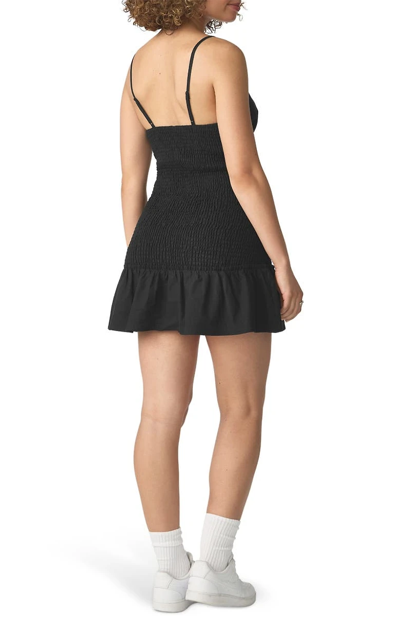 Smocked Back Mini Sundress