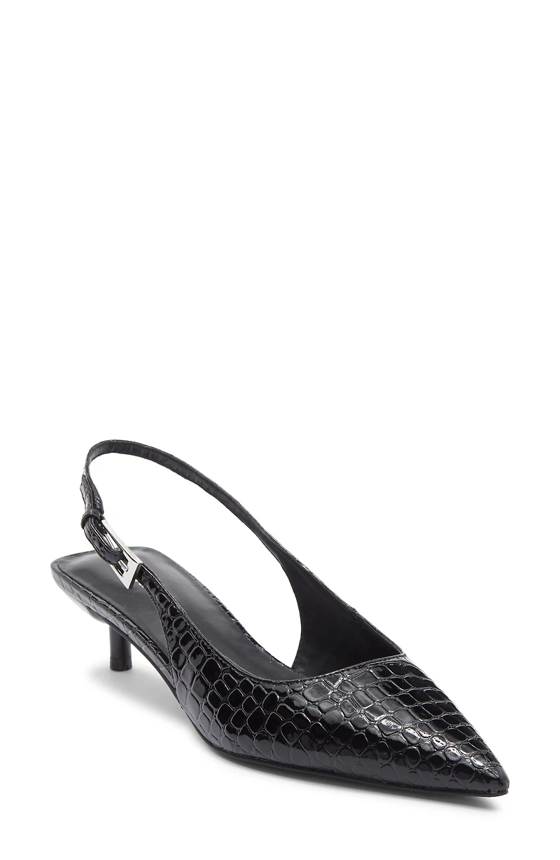 Lidia Slingback Kitten Heel Pump