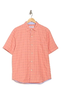 Coconut Point Pixel Paradise IslandZone® Camp Shirt