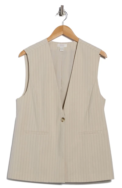 Pinstripe Vest