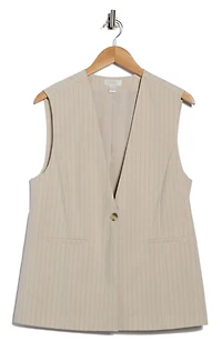 Pinstripe Vest