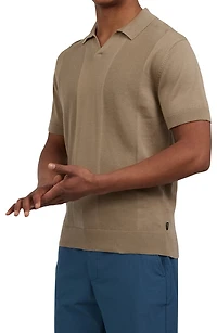 Social Cotton Polo Sweater