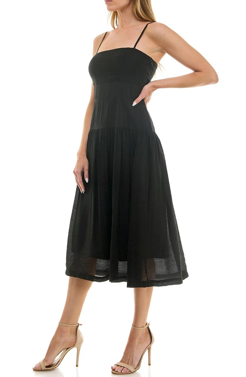 Tiered Midi Sundress
