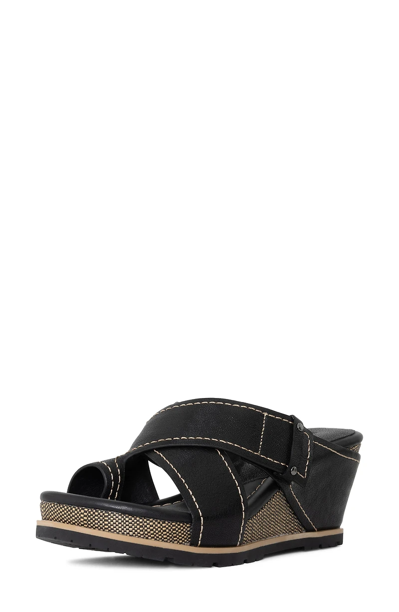 Platform Wedge Sandal