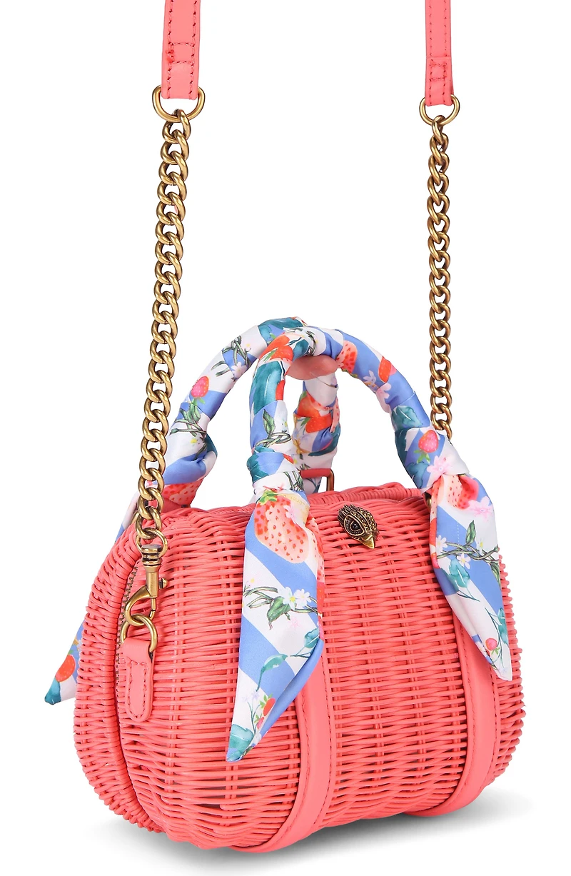 Kensington Basket Boston Crossbody Bag