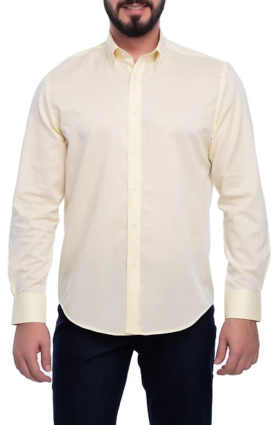 Crystal Slim Fit Cotton Dress Shirt