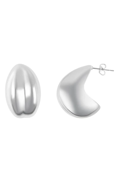 Puffy Hoop Earrings