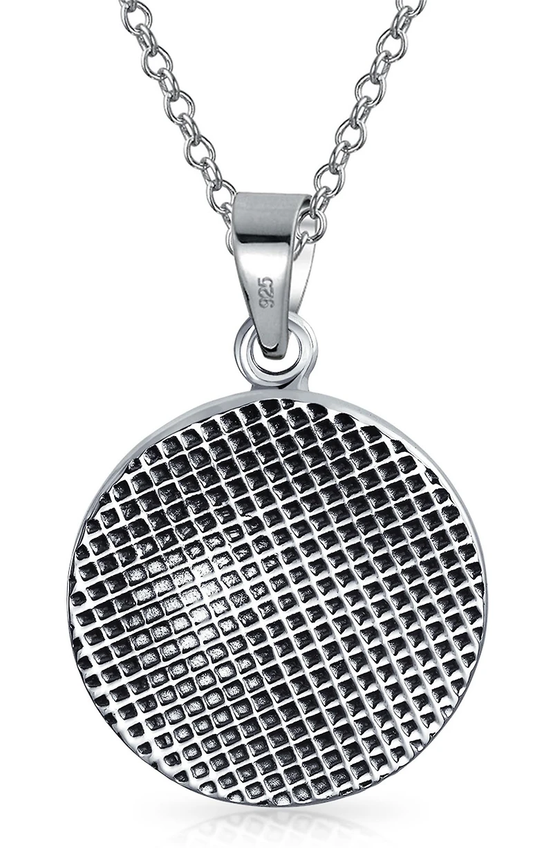 Zodiac Medallion Pendant Necklace