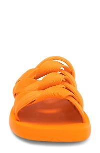 Woven Strap Slide Sandal