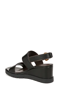 Roma Slingback Platform Wedge Sandal
