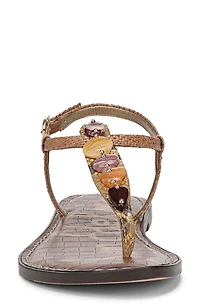 Gigi Stone Ankle Strap Sandal