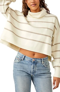 Paulie Stripe Turtleneck Sweater