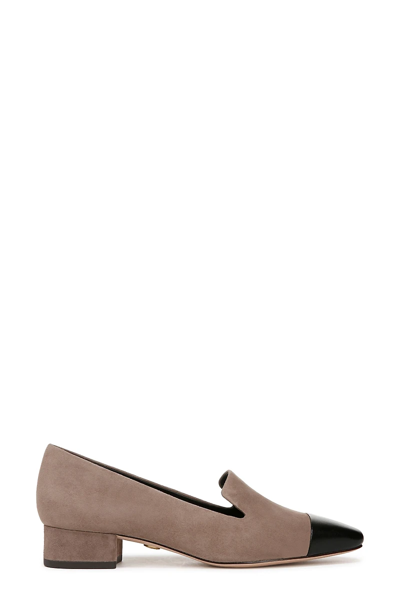 Cecile Block Heel Loafer