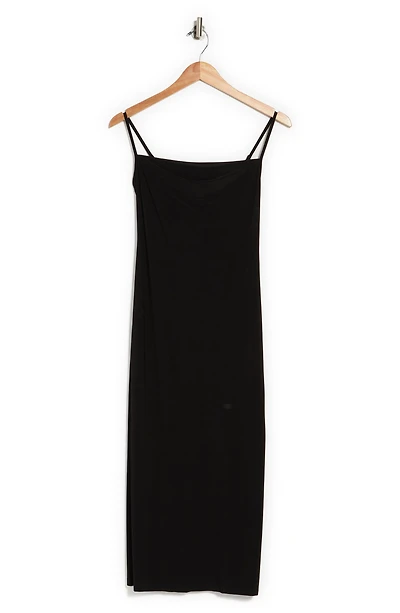 Scoop Neck Midi Dress